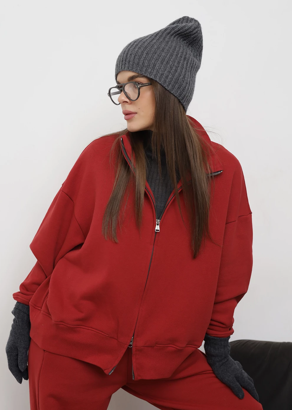 Кардиган на молнии (7262UW-5063-A312)