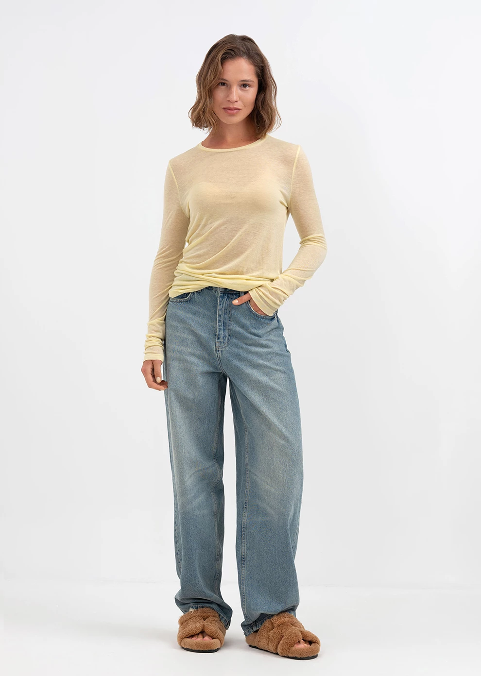 Джинсы straight (4119UW-2000-A701)