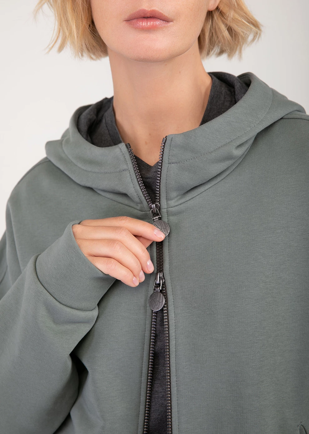 Худи на молнии (7206NW-0025-NR160)