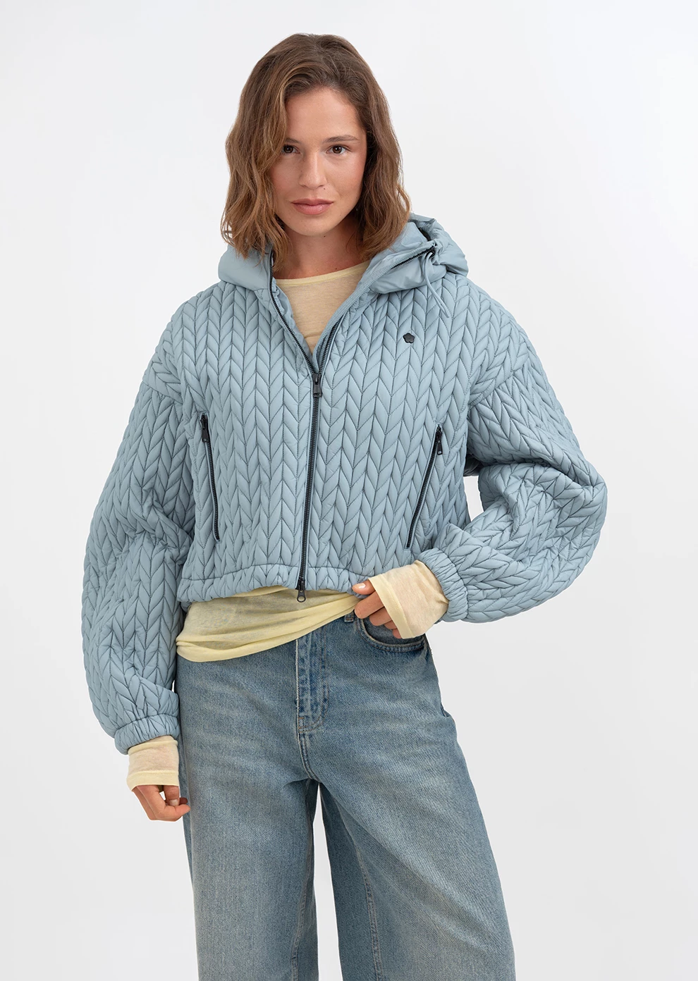 Куртка короткая утепленная (1843UW-1023-A209)