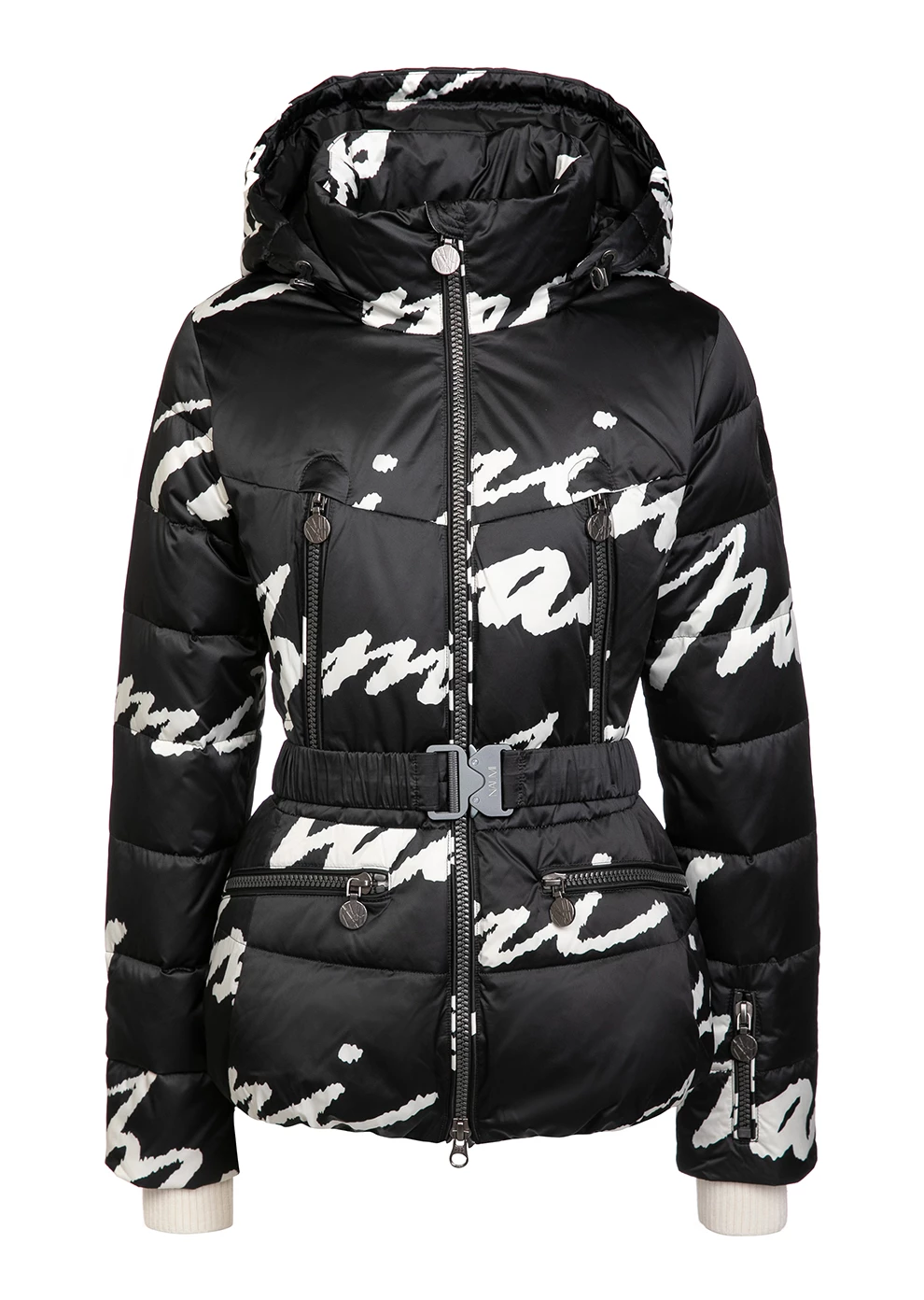 Короткий пуховик с капюшоном (1821OW-0012-OM228)