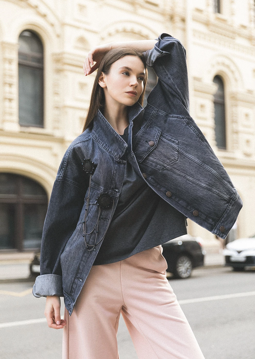 Джинсовка oversize (4102PW-0001-PT031)
