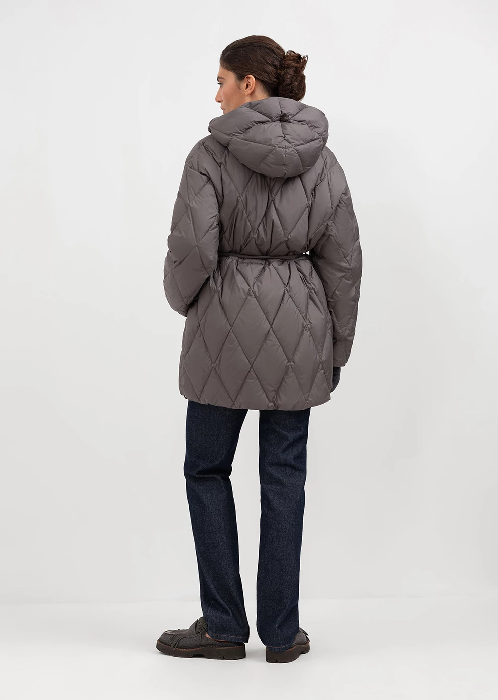 Пуховик демисезонный с капюшоном  (1168UW-1039-A208)
