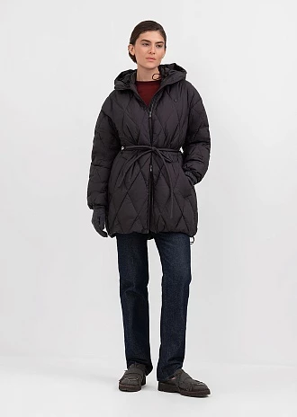Пуховое пальто с капюшоном (1168UW-1039-A101)