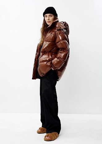 Пуховик зимний с капюшоном  (1756UW-1028-A504)