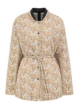 Утепленный пиджак с поясом (1186TW-2019-F510)