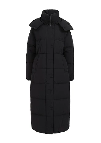 Длинный пуховик с капюшоном (1297SW-1005-A101)