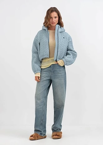 Утепленная укороченная куртка (1843UW-1023-A209)