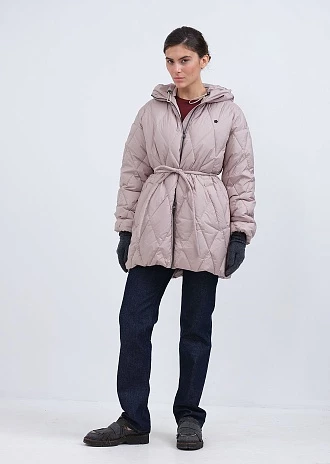 Пуховое пальто с капюшоном (1168UW-1039-A505)
