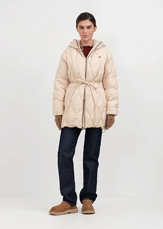 Пуховое пальто с капюшоном (1168UW-1039-A512)