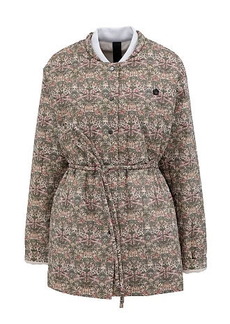 Утепленный пиджак с поясом (1186TW-2017-F607)