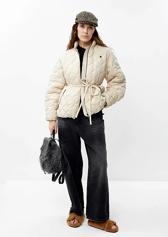 Пуховик короткий демисезонный (1237UW-1039-A512)