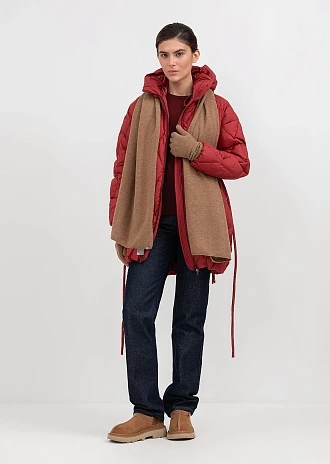 Пуховое пальто с капюшоном (1168UW-1039-A312)